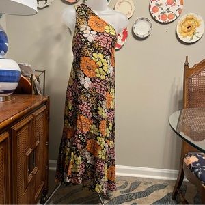 NWT - One Shoulder Midi Dress